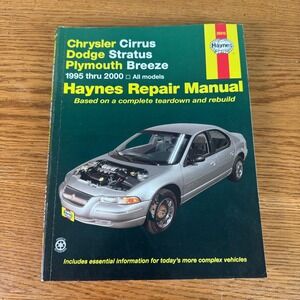 Haynes Repair Manual Chrysler Dodge Stratus Plymouth Breeze 1995-2000 25015